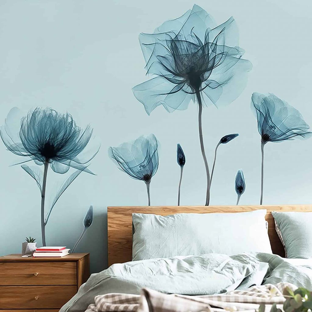 Removable Floral Wall Stickers