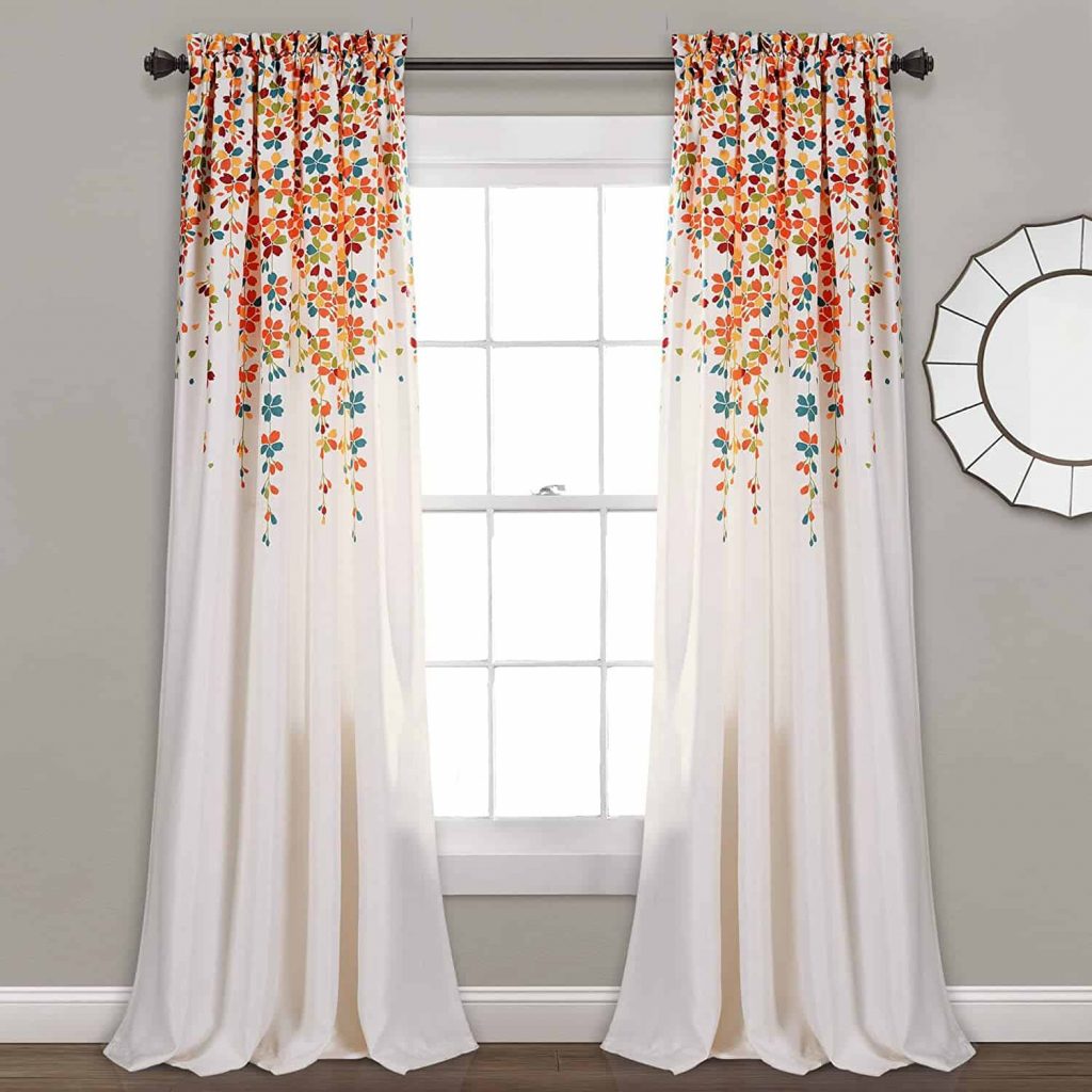 Floral Curtains and Drapes for Home