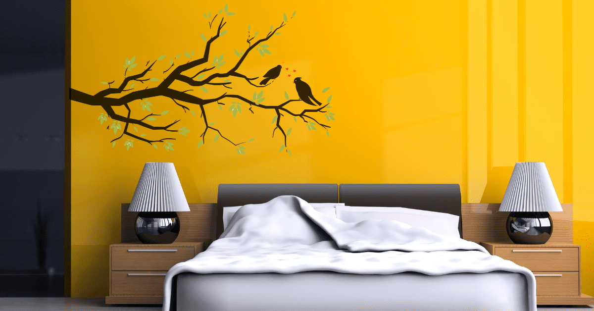 Get the Most Elegant Wall Decals for the Bedroom