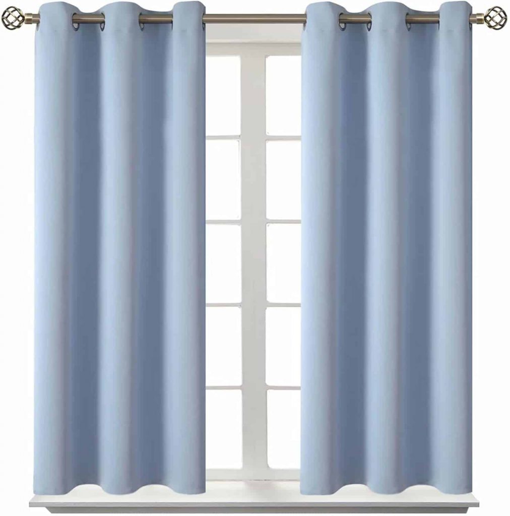 Thermal Insulated Room Darkening Curtains for Bedroom